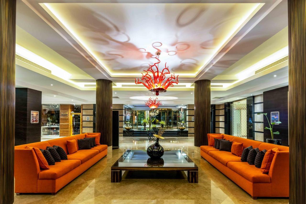 Hotel Çelik Palas Convention Center&Thermal SPA Bursa Exterior foto Lobby